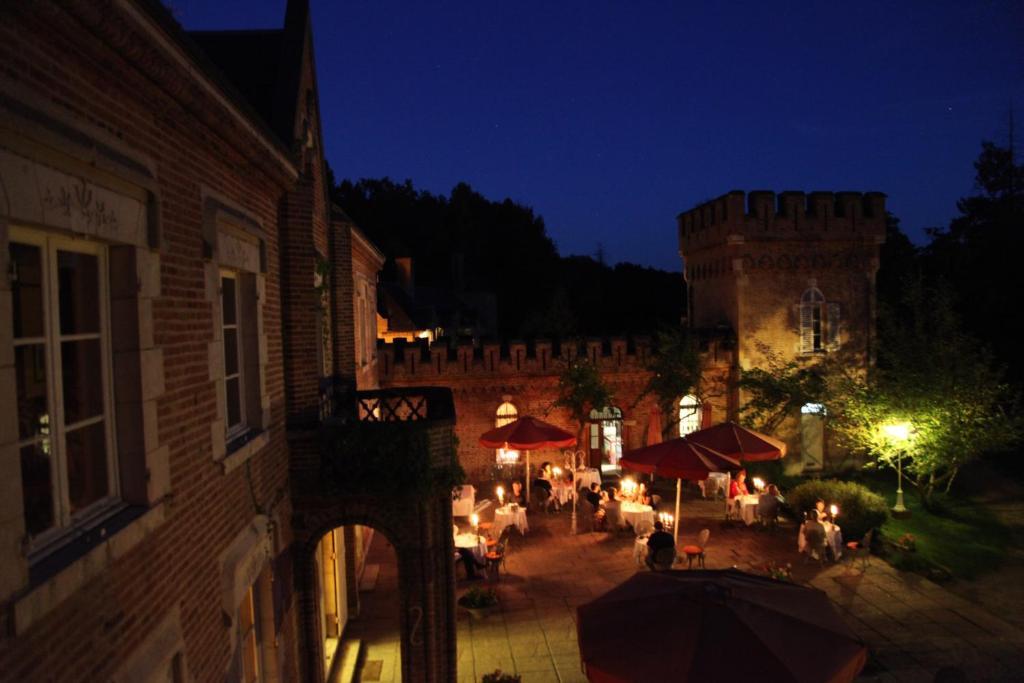 Hostellerie Du Chateau Les Muids La Ferté-Saint-Aubin Exteriér fotografie