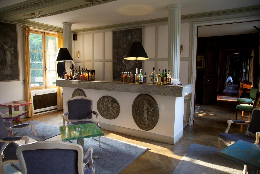 Hostellerie Du Chateau Les Muids La Ferté-Saint-Aubin Exteriér fotografie
